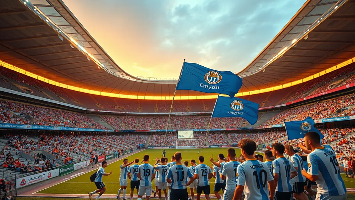 Málaga CF celebra con miles de personas en La Rosaleda