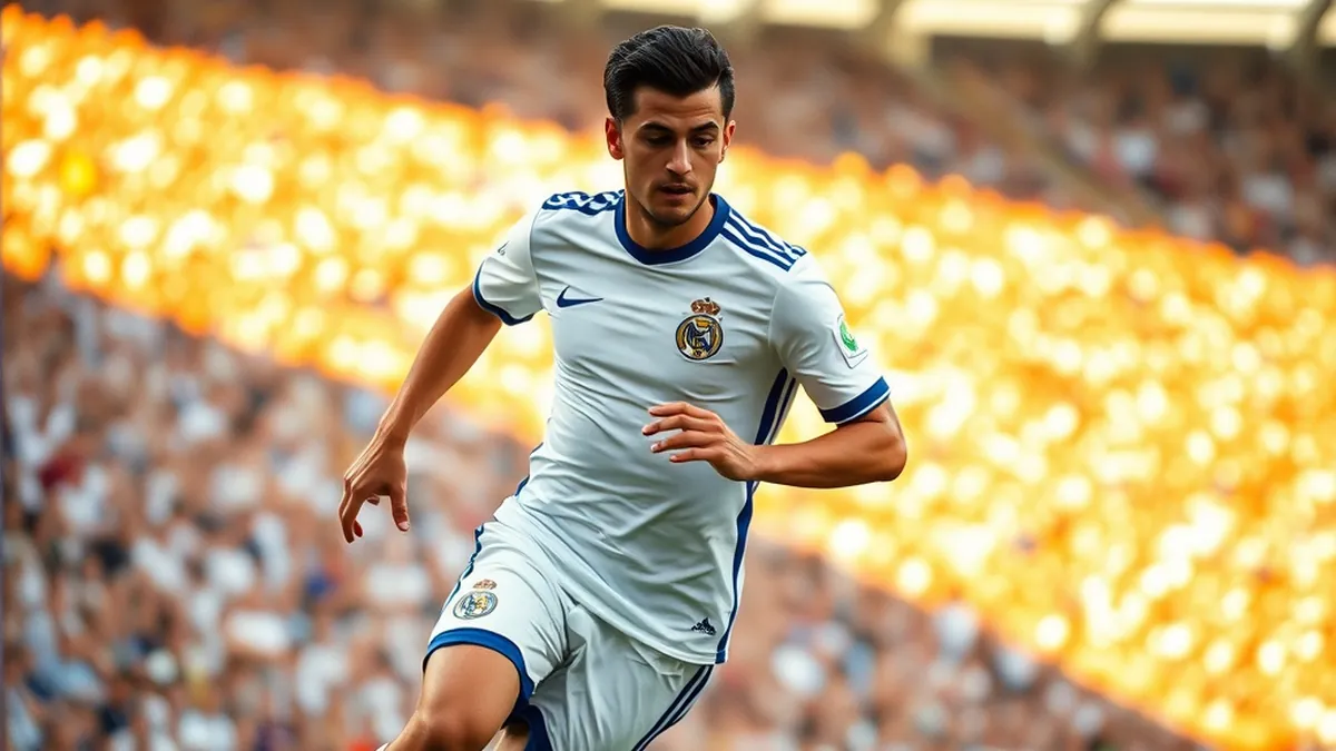 Izan Merino shines in Málaga CF's midfield