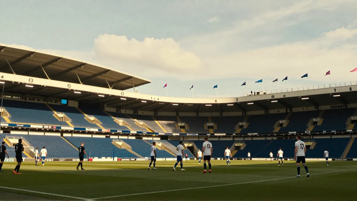 Málaga CF takes on Leicester City in friendly match